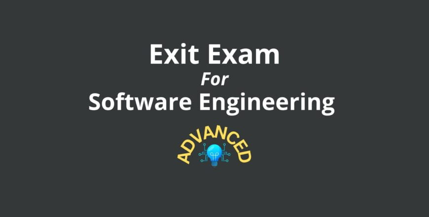 Exit Exam for Software Engineering Advanced.jpg