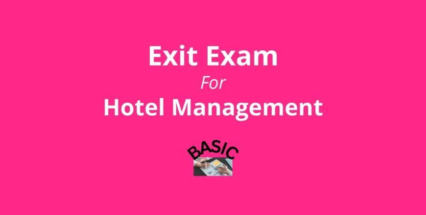 Exit Exam for Hotel Management Basic.jpg