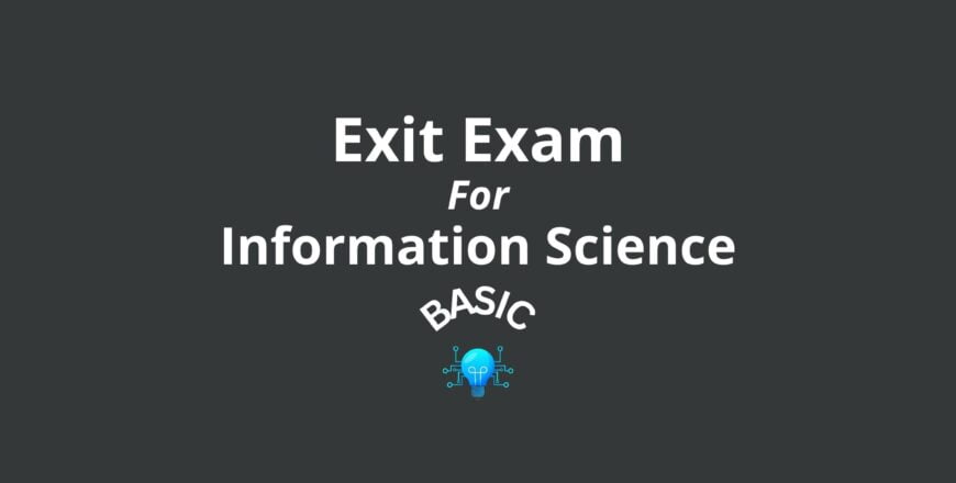 Exit Exam for Information Science Basic.jpg