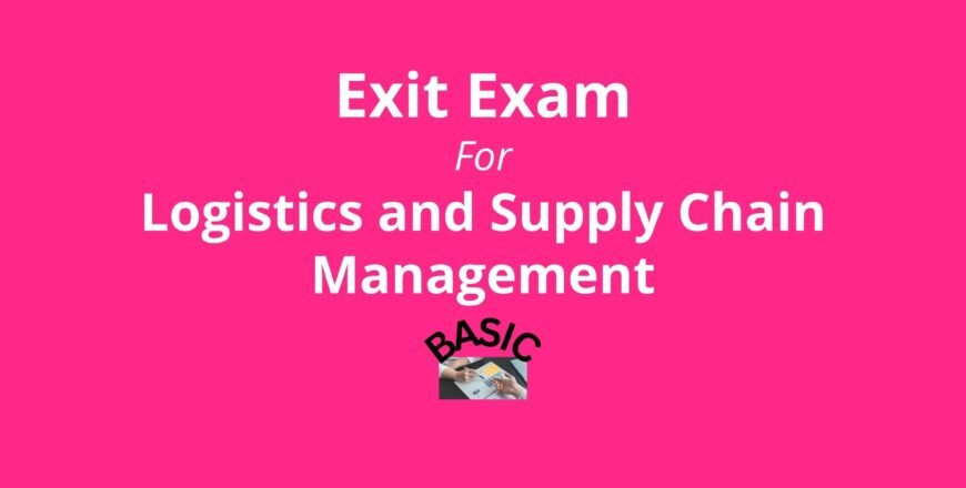 Exit Exam for Logistics and Supply Chain Management Basic.jpg