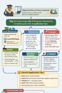 Top Scholarships for Ethiopian Students