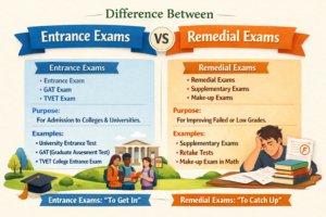 Entrance and Remedial Exams