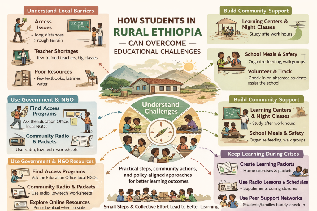 Students in Rural Ethiopia